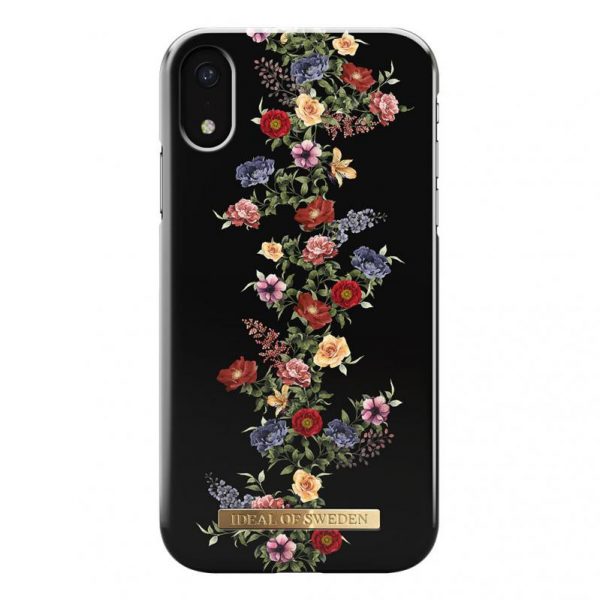 IDeal Fashion Case for iPhone XR - Dark Floral
